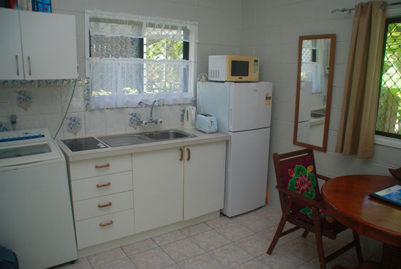 well equipped kitchen