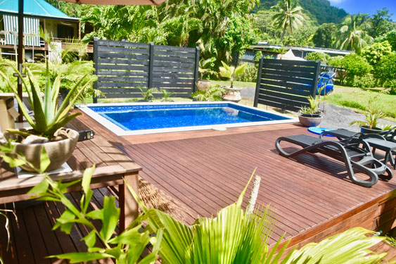  Hidden Palms Holiday Home is a gem hidden in the western foothills of Rarotonga 