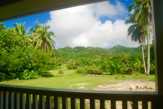 uninterupted views of the muri tropical interior, Muri, Rarotonga, Cook Islands