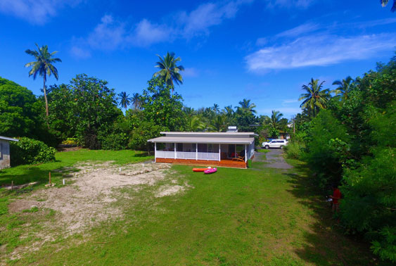 Massive yard for the kids, Rarotonga, Cook Islands