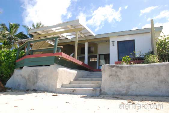 exterior of Islander on the beach, located in the district of Vaimaanga