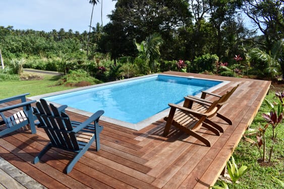 Pool and deck