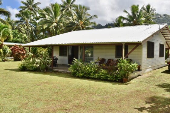 exterior of Macs Shack, Titikaveka, Rarotonga, Cook Islands