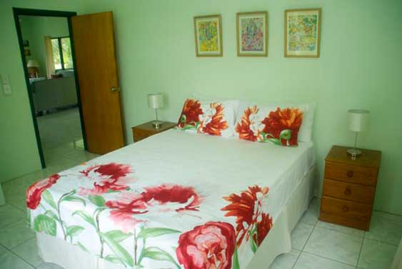 Master Bedroom at Parere House, Rarotonga Cook Islands